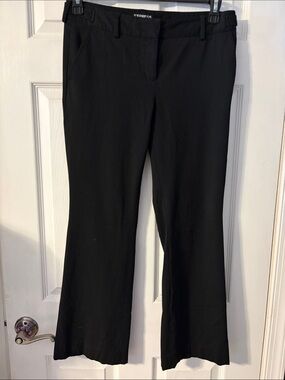 Express Black Boot Cut Dress Pants